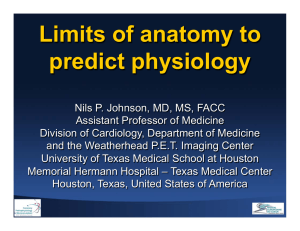 Limits of anatomy to predict physiology