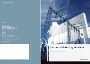 Siemens Metering Services