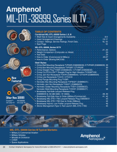 MIL-DTL-38999, Series III, TV