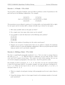 CSCI-UA.0480-004 Algorithmic Problem Solving Lecture 23