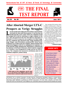 THE FINAL TEST REPORT