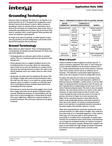AN1681: Grounding Techniques