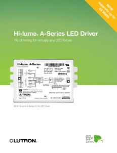 Hi-lume A-Series LED Driver