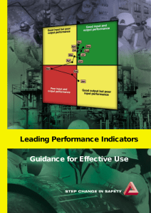 leading performance indicators