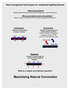 Maximizing Natural Convection - Rensselaer Polytechnic Institute