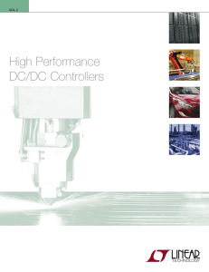 High Performance DC/DC Controllers