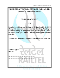 railtel corporation of india ltd