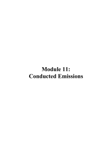 Module 11: Conducted Emissions