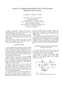 Analysis of Conducted and Radiated Noise of Soft-Switched