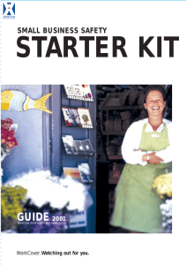 Small Business safety starter kit