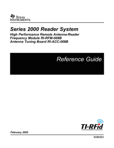 Series 2000 Reader System High Performance
