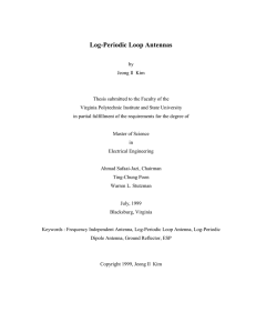 Log-Periodic Loop Antennas