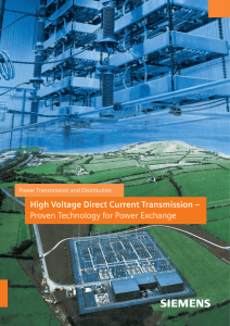 High Voltage Direct Current Transmission – Proven
