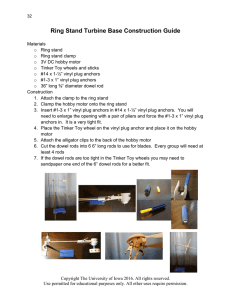 Ring Stand Turbine Base Construction Guide