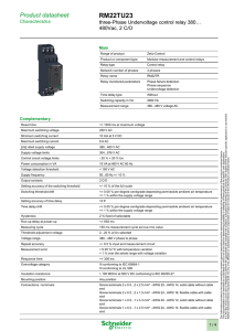 RM22TU23 - Schneider Electric