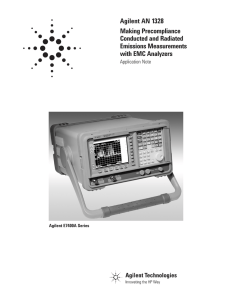 Making Precompliance Conducted and Radiated Emissions