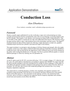 Conduction Loss