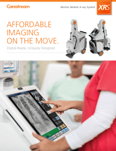 Motion Mobile X-ray System Brochure