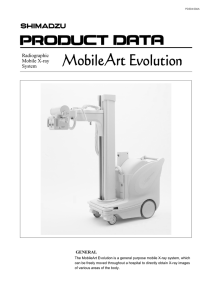 Radiographic Mobile X-ray System