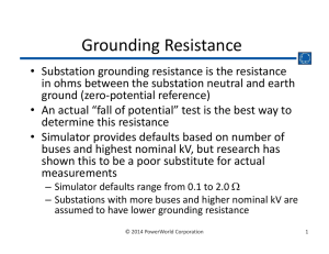 Grounding Resistance