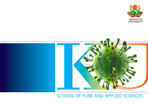School Brochure - School of Pure and Applied Sciences