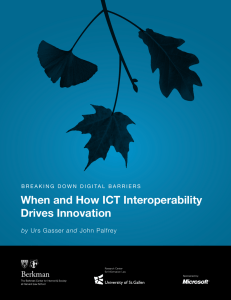 When and How ICT Interoperability Drives Innovation