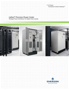 Liebert® Precision Power Center