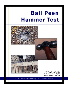 ball peen test