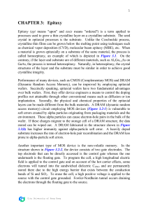 Chapter 3: Epitaxy - City University of Hong Kong