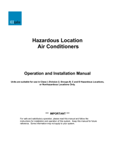 Hazardous Location Air Conditioners