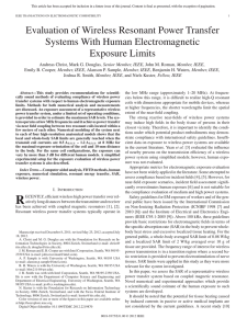 Evaluation of Wireless Resonant Power Transfer Systems With