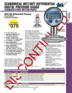 ECONOMICAL WET/WET DIFFERENTIAL