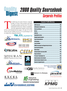 Corporate Profiles