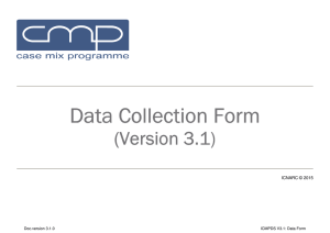 Visio-Data Collection Form Nov 14 (doc.version 3.1.0).vsd