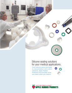 Silicone sealing solutions for your medical