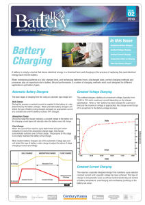 Issue 2- Battery Talk-Battery Charging