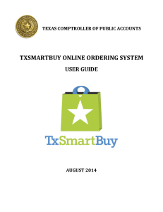 TxSmartBuy User Guide