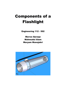 Components of a Flashlight