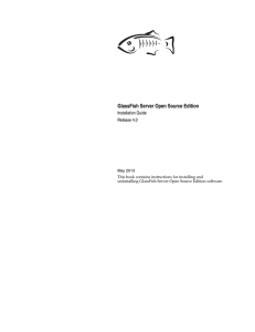 Installation Guide - GlassFish
