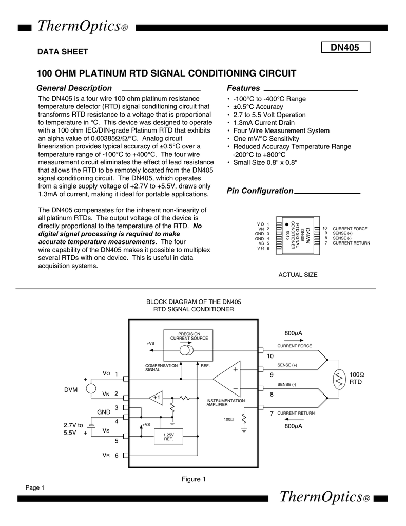 100 Ohm Platinum Rtd Chart