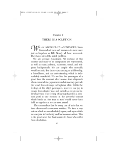 Chapter 2 - There is a Solution - (pp. 17-29)