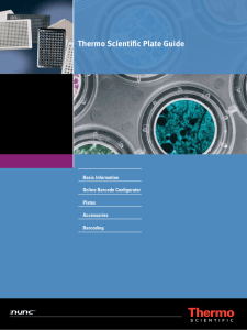 Thermo Scientific Plate Guide