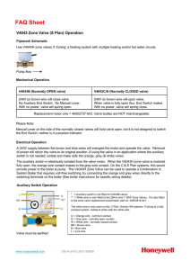 FAQ V4043 Zone Valve (S Plan) Operation