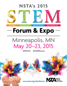 NSTA 2015 - National Science Teachers Association