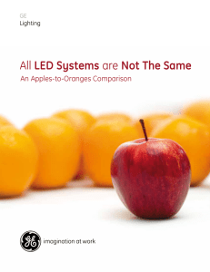 GE LED Lighting | All LED Systems are Not The Same | GE Lighting