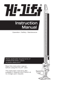 Instruction Manual - Hi
