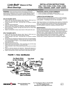 Link-Belt Series 1000, 1100, 21200, 21300, 21400