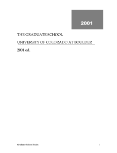 Are You suprised ? - University of Colorado Boulder