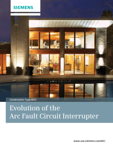 Evolution of the Arc Fault Circuit Interrupter