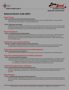 National Electric Code (NEC)